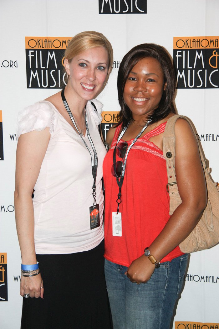 Lagueria Davis and Deana Thompson-Elkington at deadCENTER Film Festival