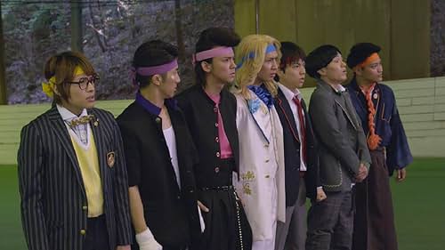 Junta Nakama, Akito Kiriyama, Daiki Shigeoka, Tomohiro Kamiyama, Takahiro Hamada, Nozomu Kotaki, and Ryusei Fujii in Blazing Transfer Students (2017)