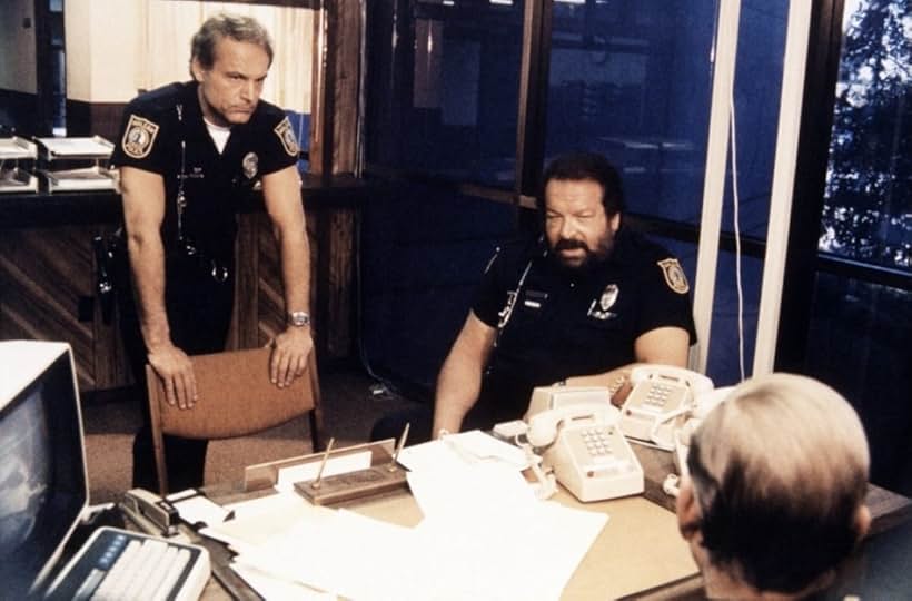 Terence Hill and Bud Spencer in Miami Supercops (1985)