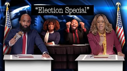 Greg Goolsby, Angel Laketa Moore, Dinora Walcott, and Kevin Fredericks in Election Special (2023)