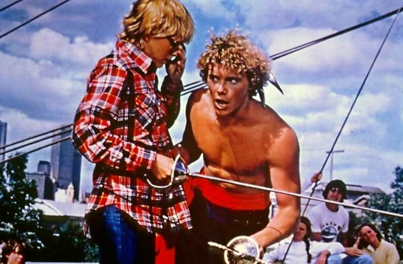 Christopher Atkins and Kristy McNichol in The Pirate Movie (1982)