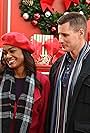 Tatyana Ali and Brendan Fehr in Wrapped Up in Christmas (2017)