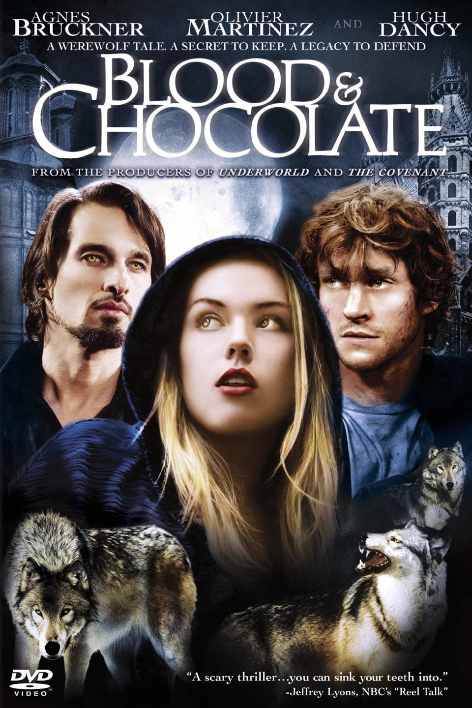 Agnes Bruckner, Hugh Dancy, and Olivier Martinez in Blood and Chocolate (2007)