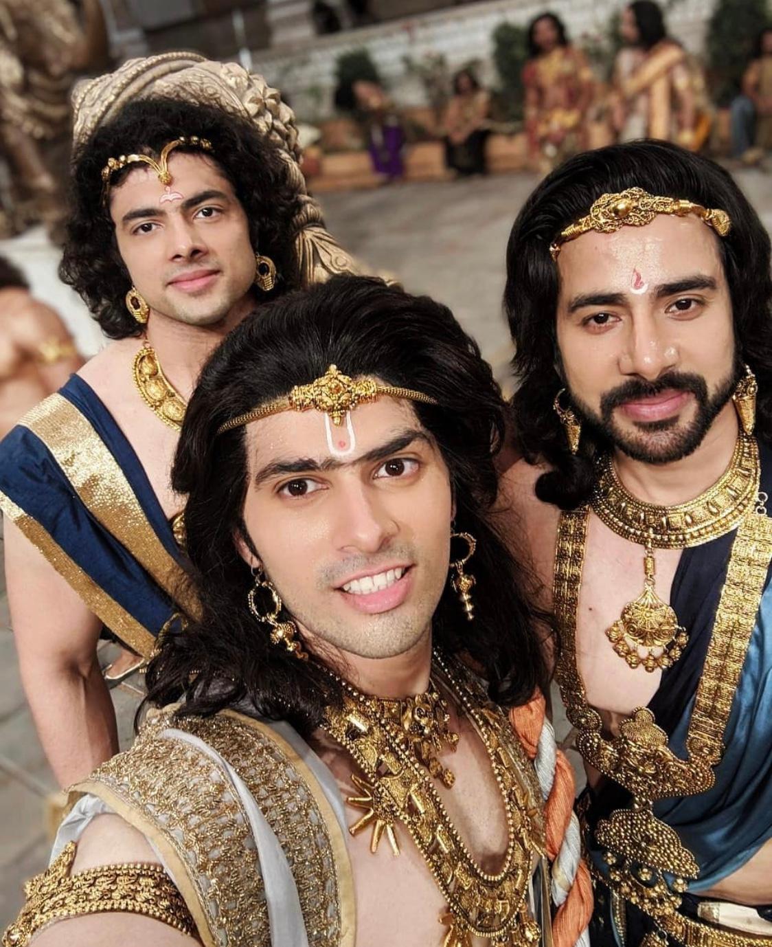 Devvrat Chaudhary and Sushant Marya in Karn Sangini (2018)