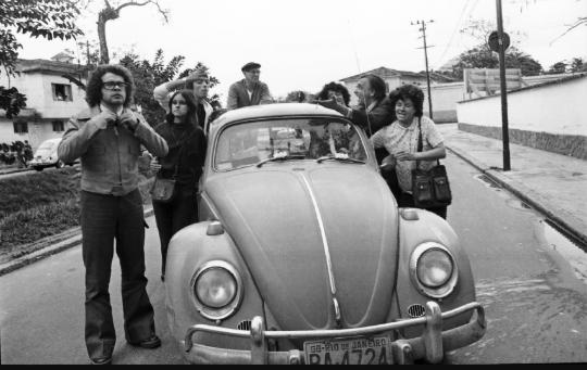 Paulo Araújo, Jorge Dória, Brandão Filho, Djenane Machado, Eloísa Mafalda, Osmar Prado, and Luiz Armando Queiroz in A Grande Família (1973)