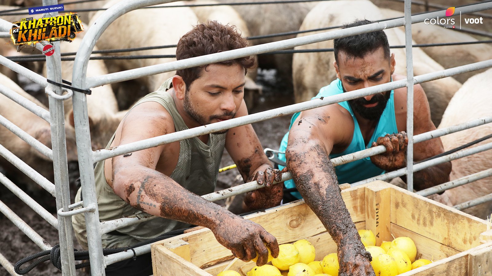 Nishant Bhatt and Tushar Kalia in Get ready for a ride upside down! (2022)