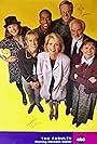 Meredith Baxter, Jenica Bergere, Peter Michael Goetz, Nancy Lenehan, Peter Mackenzie, Miguel A. Núñez Jr., and Constance Shulman in The Faculty (1996)