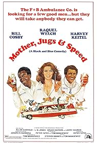 Raquel Welch, Harvey Keitel, and Bill Cosby in Mother, Jugs & Speed (1976)