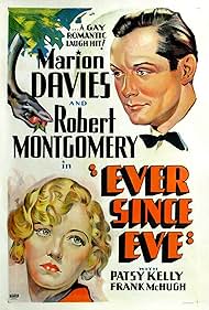 Marion Davies and Robert Montgomery in Ever Since Eve (1937)