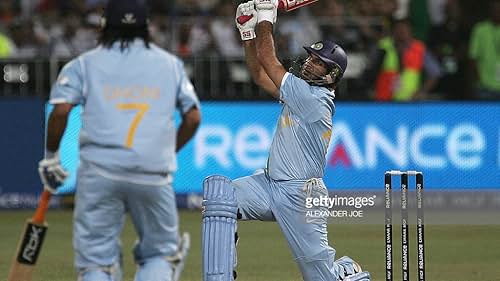 Yuvraj Singh, Mahendra Singh Dhoni, and Stuart Broad in 2007 ICC World Twenty20 (2007)