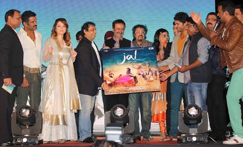 Girish Malik and Saidah Jules at an event for Jal (2013)