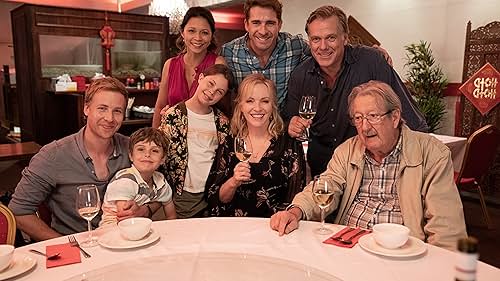 Michael Caton, Rebecca Gibney, Erik Thomson, Willow Speers, Kaspar Frost, Angus McLaren, HaiHa Le, and Hugh Sheridan in Back to the Rafters (2021)