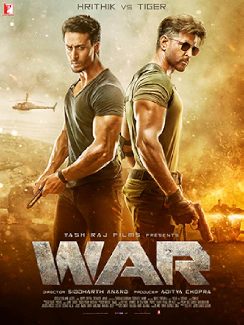 Hrithik Roshan and Tiger Shroff in War (2019)