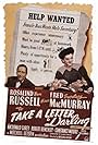 Robert Benchley, Fred MacMurray, and Rosalind Russell in Take a Letter, Darling (1942)