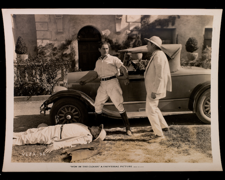 Albert Prisco and Al Wilson in Won in the Clouds (1928)