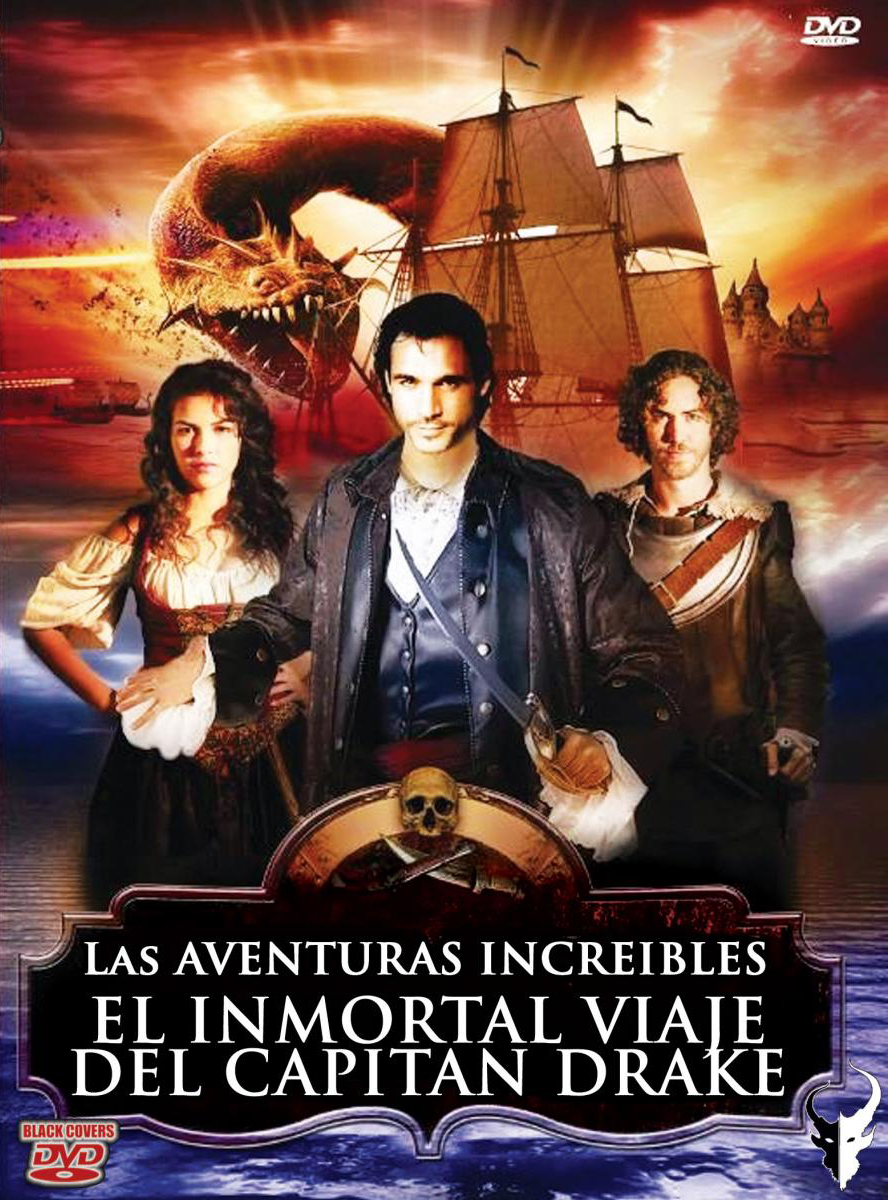 Adrian Paul, Yana Marinova, and Sofia Pernas in The Immortal Voyage of Captain Drake (2009)