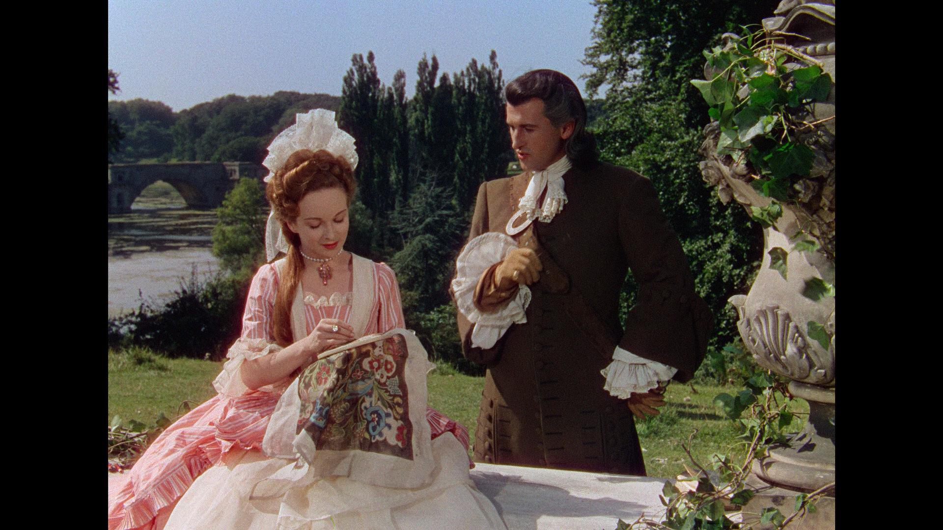 Stewart Granger and Joan Greenwood in Saraband (1948)