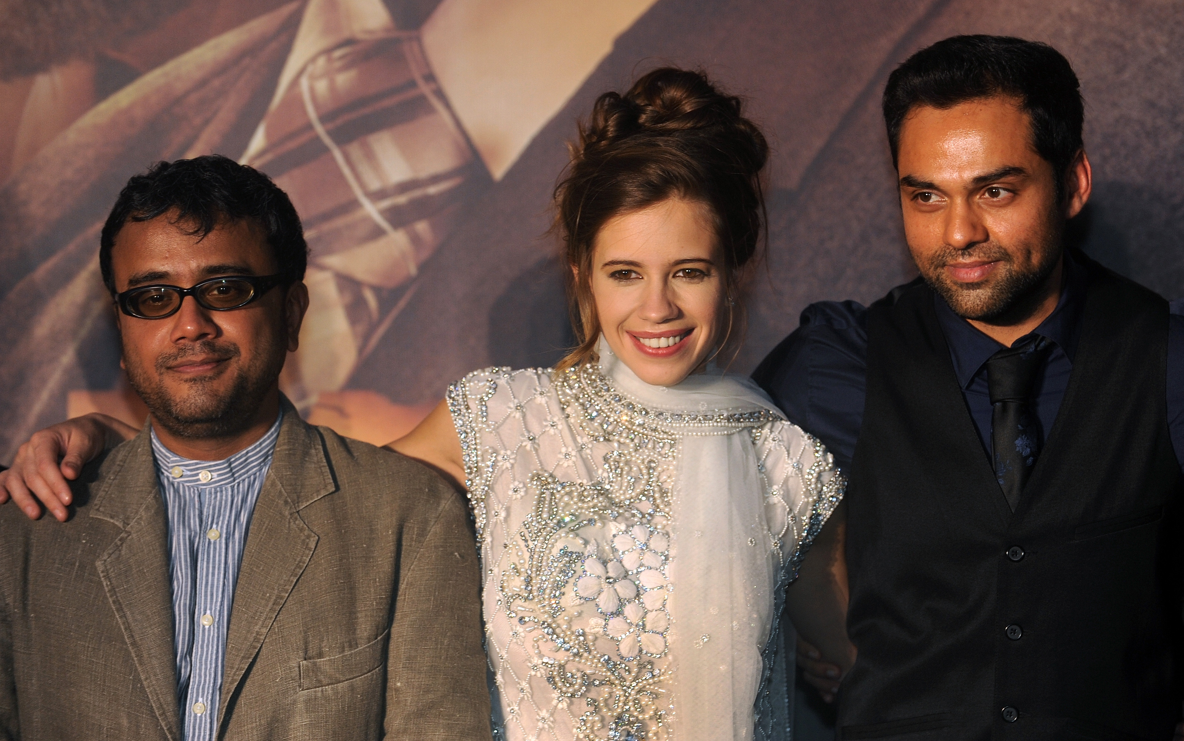 Abhay Deol, Dibakar Banerjee, and Kalki Koechlin at an event for Shanghai (2012)