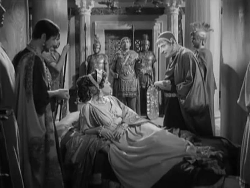 María Félix, Jean Tissier, and Michel Vitold in The Affairs of Messalina (1951)