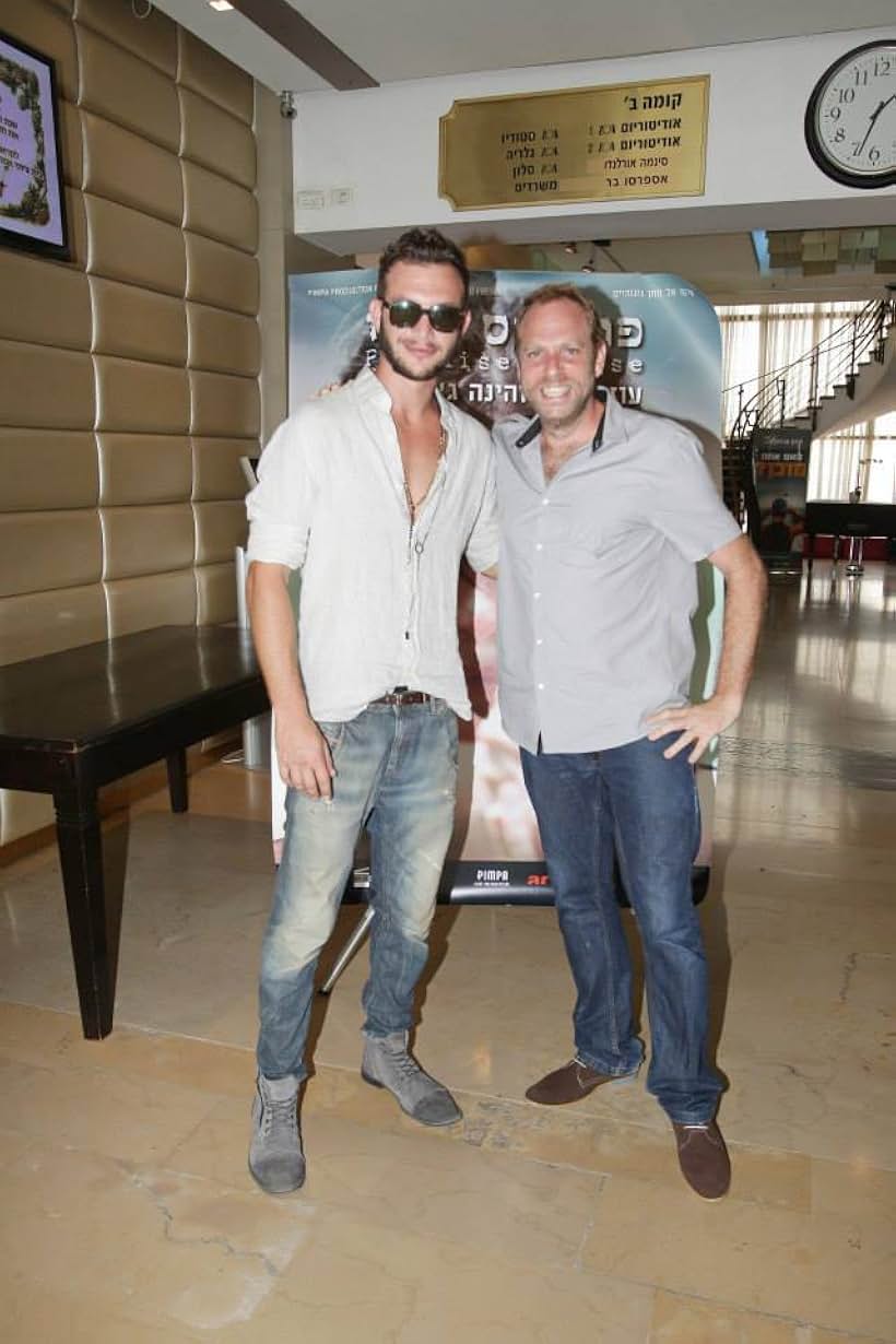 Matan Guggenheim and Oz Zehavi at an event for Paradise Cruise (2013)