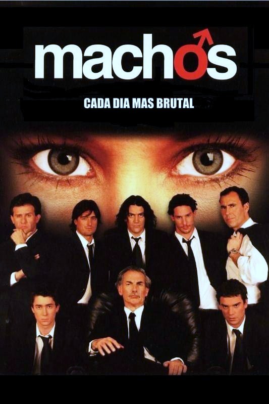 Felipe Braun, Cristián Campos, Diego Muñoz, Héctor Noguera, Jorge Zabaleta, Rodrigo Bastidas, Gonzalo Valenzuela, and Pablo Díaz in Machos (2003)