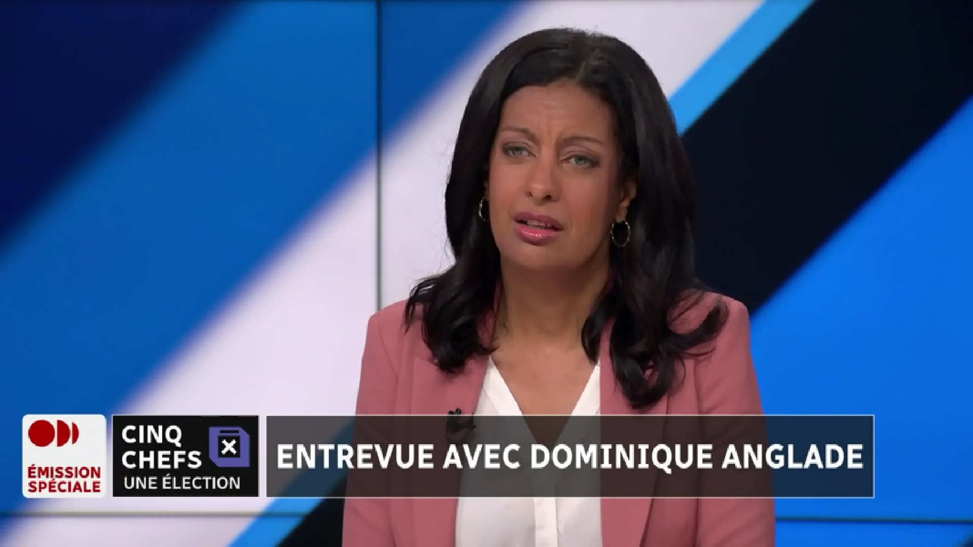 Dominique Anglade in Cinq chefs, une élection (2022)