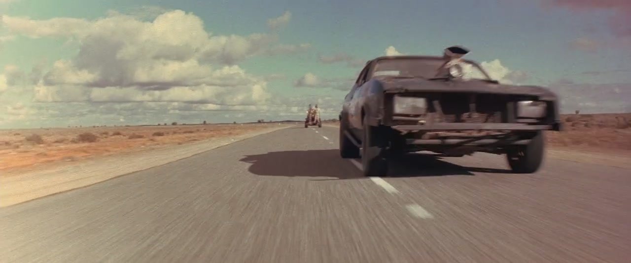 Tyler Coppin and Max Fairchild in Mad Max 2: The Road Warrior (1981)