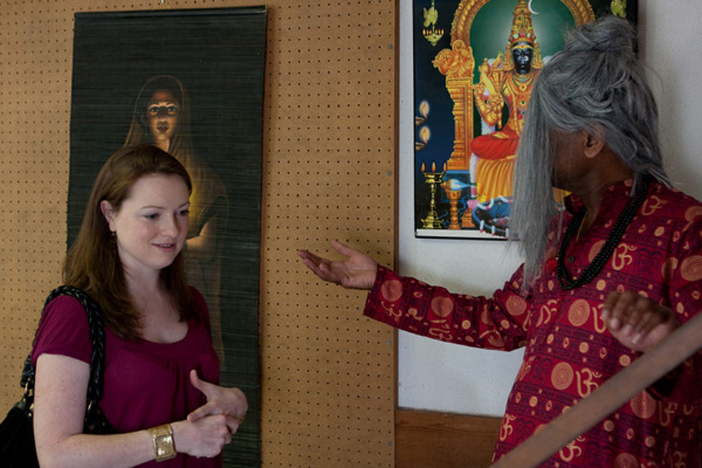 Jenny Frame and Raju Eason in Ashram (2009)