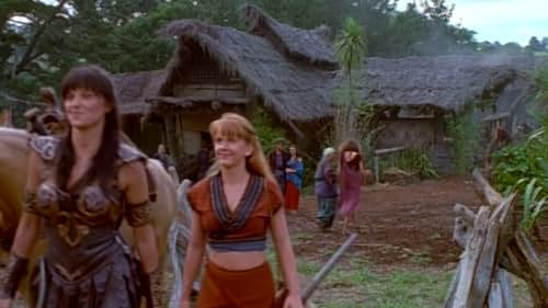 Lucy Lawless and Renée O'Connor in Xena: Warrior Princess (1995)