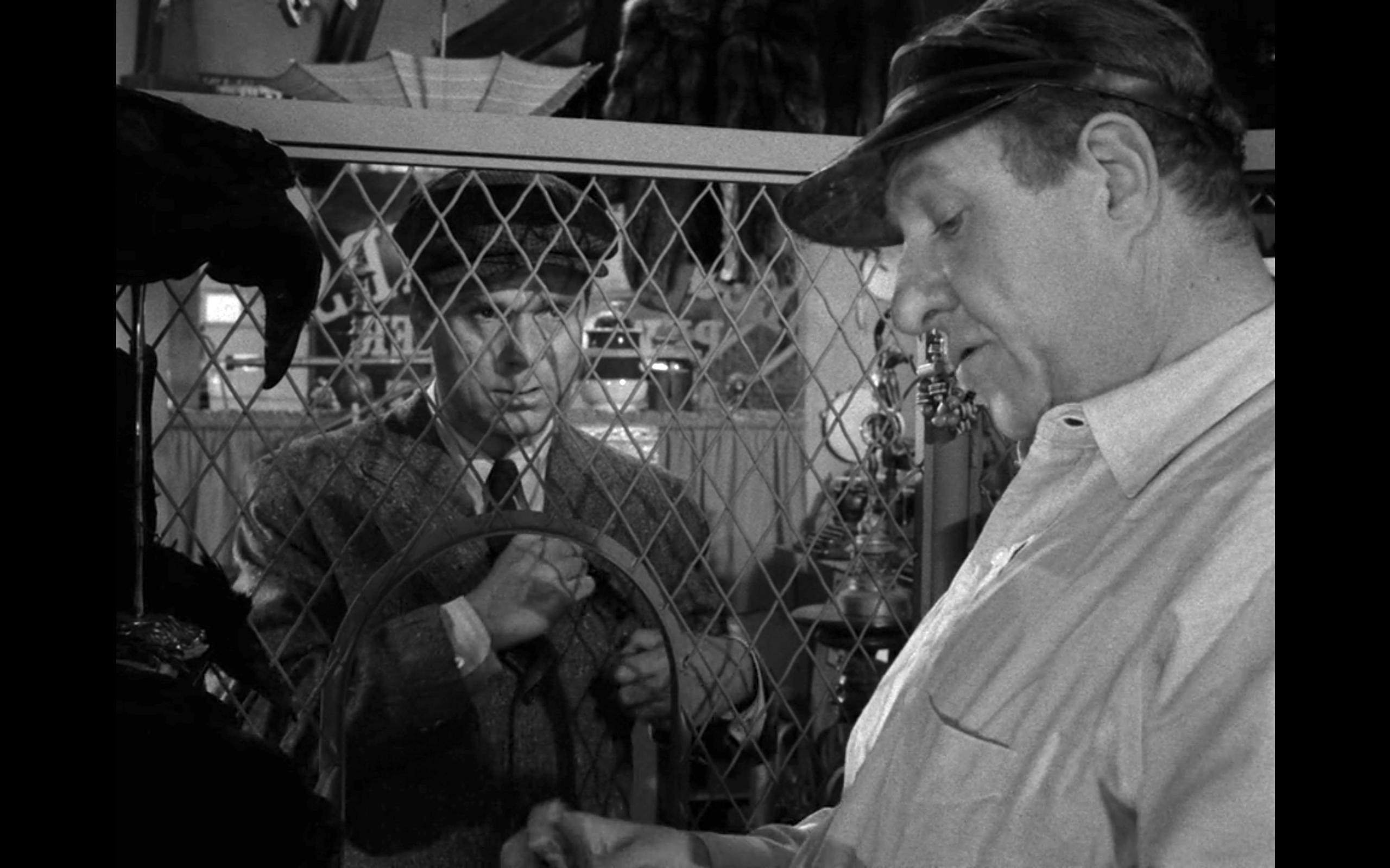 Jackie Cooper and Stafford Repp in The Twilight Zone (1959)