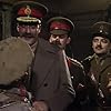 Rowan Atkinson, Stephen Fry, and Tim McInnerny in Blackadder Goes Forth (1989)