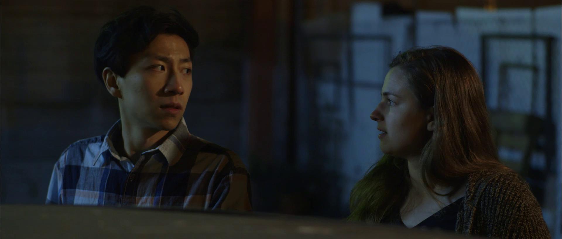 Ellyn Calvert and Bloom Li in Ransom (2022)