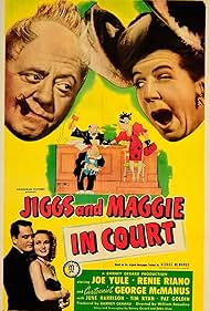 June Harrison, Riley Hill, Renie Riano, and Joe Yule in Jiggs and Maggie in Court (1948)