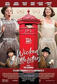 Timothy Spall, Olivia Colman, Jessie Buckley, and Anjana Vasan in Wicked Little Letters (2023)