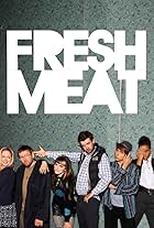 Zawe Ashton, Charlotte Ritchie, Kimberley Nixon, Greg McHugh, Joe Thomas, and Jack Whitehall in Fresh Meat (2011)