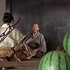 Saburô Date, Masao Mishima, and Isao Yamagata in Zatôichi umi o wataru (1966)