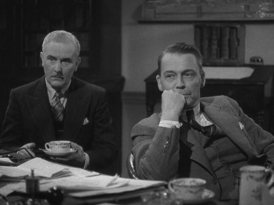 Ian Fleming and Wyndham Goldie in Night Train to Munich (1940)