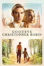 Domhnall Gleeson, Margot Robbie, and Will Tilston in Goodbye Christopher Robin (2017)