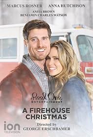 Anna Hutchison and Marcus Rosner in A Firehouse Christmas (2016)