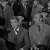 James Stewart, Herman Hack, John Qualen, and Blackie Whiteford in The Man Who Shot Liberty Valance (1962)