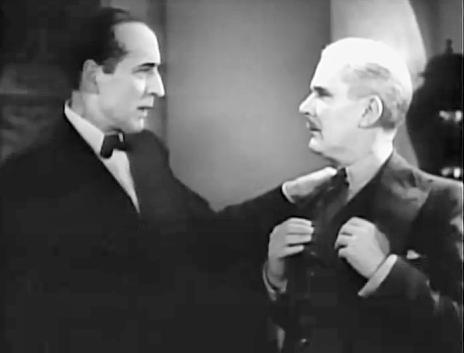 Ian Fleming and Arthur Wontner in The Triumph of Sherlock Holmes (1935)