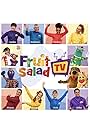 Anthony Field, Paul Paddick, Simon Pryce, Tsehay Hawkins, Evie Ferris, Kelly Hamilton, Lachlan Gillespie, Emma Watkins, and John Len Ruela Pearce in The Wiggles: Fruit Salad TV (2021)