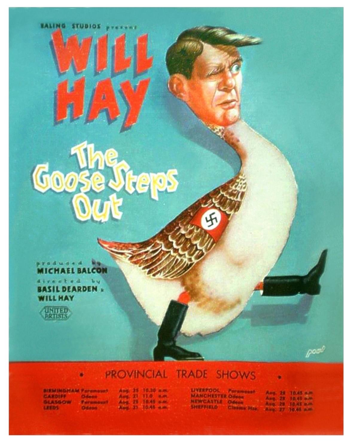 Will Hay in The Goose Steps Out (1942)