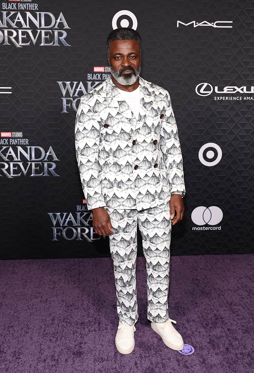 Danny Sapani at an event for Black Panther: Wakanda Forever (2022)