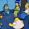 Julie Kavner, Nancy Cartwright, Dan Castellaneta, Harry Shearer, and Yeardley Smith in The Simpsons (1989)