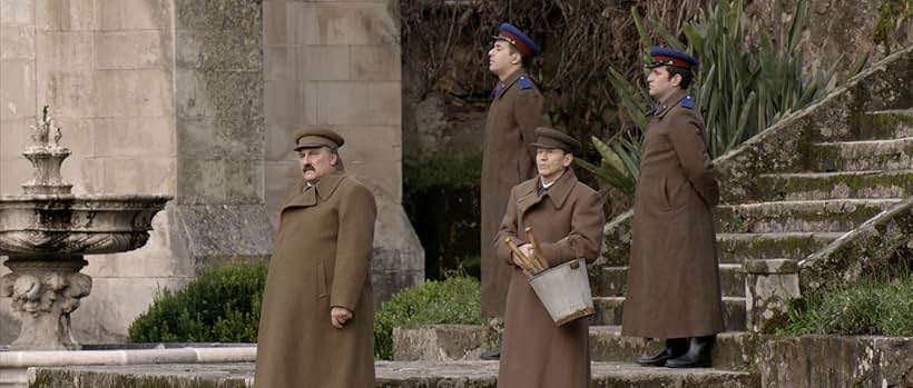 Gérard Depardieu, Xavier Maly, and Daniel Louro in Stalin's Couch (2016)