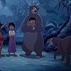 John Goodman, Haley Joel Osment, Bob Joles, Mae Whitman, and Connor Funk in The Jungle Book 2 (2003)