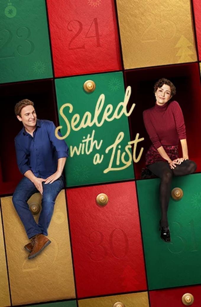 Katie Findlay and Evan Roderick in Sealed with a List (2023)