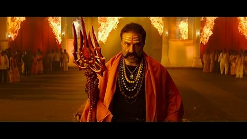 Balakrishna plays a fierce devotee of Lord Shiva, who stands tall against evildoers.