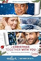 Harry Lennix, Laura Vandervoort, and Niall Matter in A Christmas Together with You (2021)